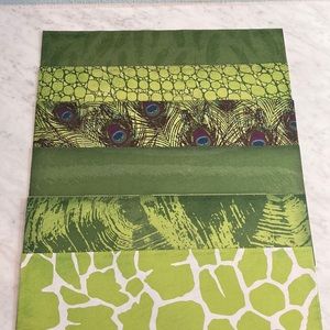 Green Purple Animal Print 12x12 Scrapbook Paper 18 Sheets